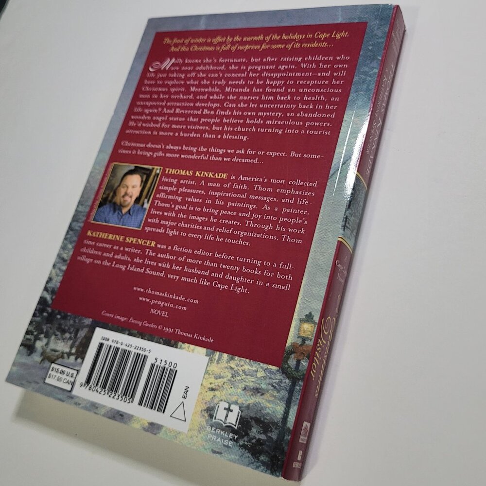 A Christmas Visitor: A Cape Light Novel By Thomas Kinkade - Paperback - Picture 4 of 4